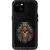 Skull and Owl by Sarah Richter iPhone 15 Plus Waterproof Case